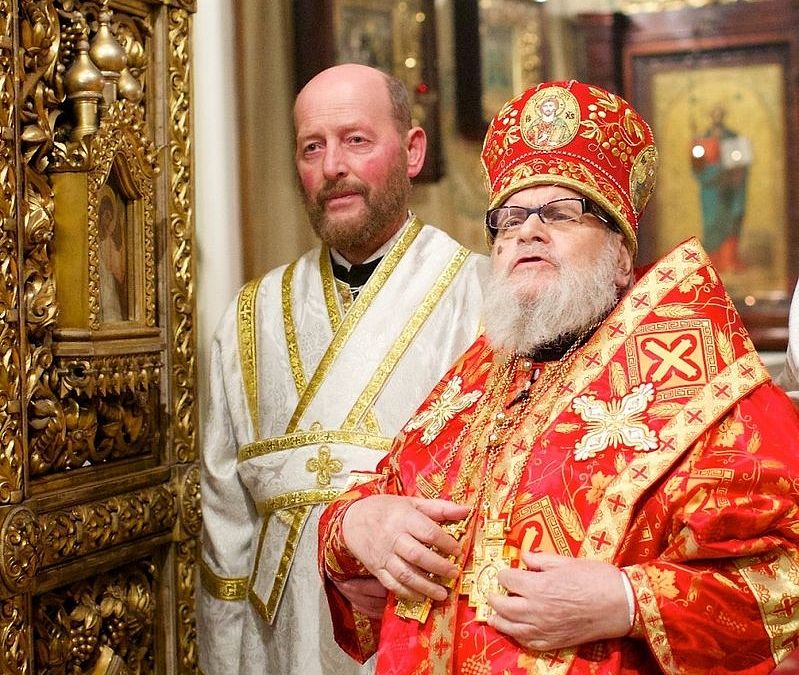Metropolitan Cornelius of Tallinn and All Estonia at his last Pascha (2018). Photo: orthodox.ee