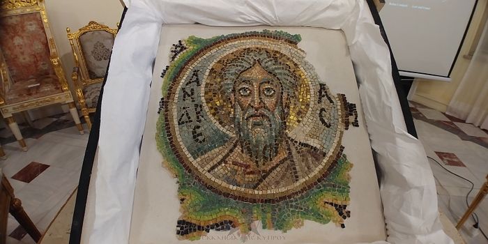 6th century mosaic depicting St Andrew the Apostle. Photo: Church of Cyprus
