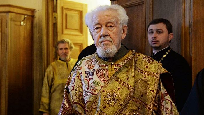 Декабрь 2016 года. Одно из последних богослужений отца Андрея. Фото: patriarchia.ru