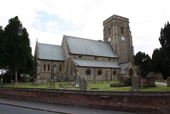 The Church of St. Michael and All Angels in Cherry Burton, East Riding of Yorkshire