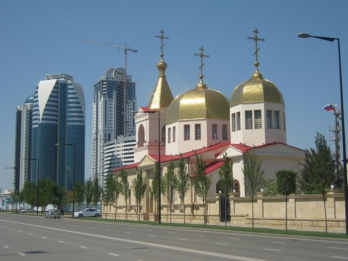 Church of the Archangel Michael in Grozny. Photo: pravolsavie.ru