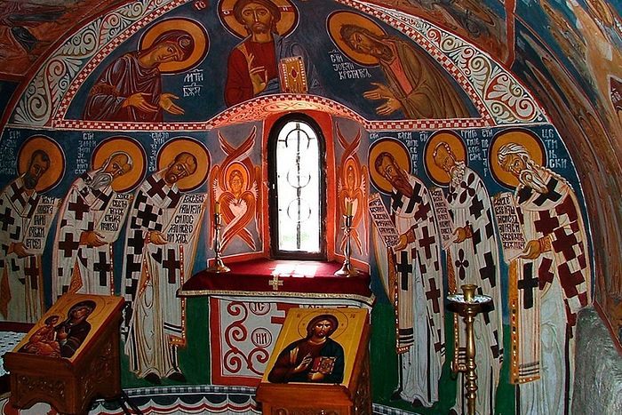 Фрески Цетинского монастыря