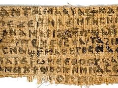 Papyrus fragment discovered in 1903 now dated as oldest surviving piece of Gospel of Mark
