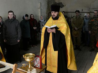 | First Liturgy in 90 years in Russian village church | The Paradise