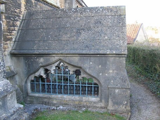 Crypt of Thomas Ken at St. John the Baptist's Church in Frome, Somerset