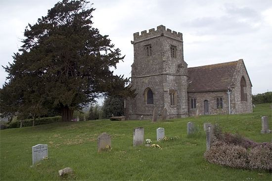 St. Aldhelm's Church in Belchalwell, Dorset (photo from Wikipedia)
