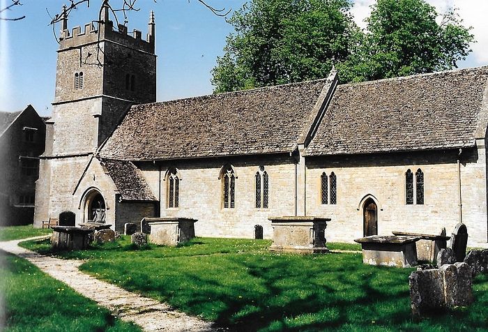 Exterior of All Saints' Church in Somerford Keynes, Glos (kindly provided by the church's fabric officer)