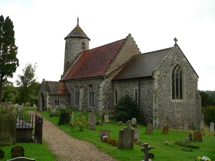 Church of Sts. Mary and Walstan in Bawburgh, Norfolk