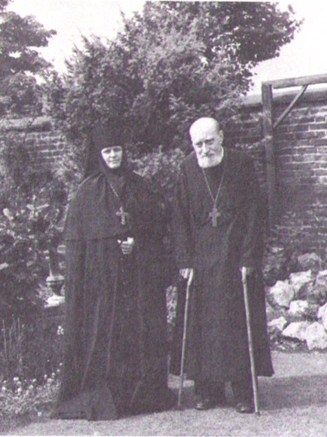 Игуменья Елисавета и протоиерей Георгий Шереметев