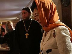 “This is a special place:” Japanese princess visits church at site of Romanov martyrdom