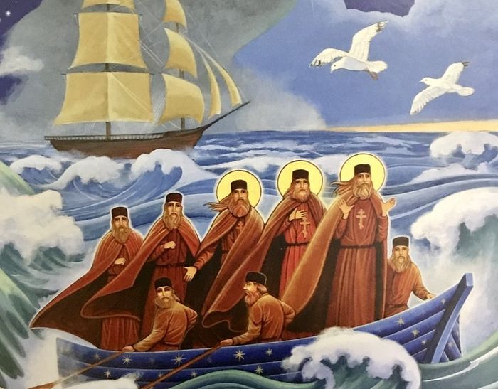 Миссионеры плывут на Аляску