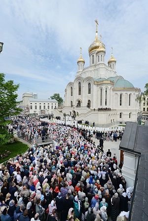 The Church of the New Martyrs and Confessors of the Russian Church in Sretensky Monastery.