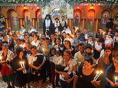 20 children baptized in Guatemalan village