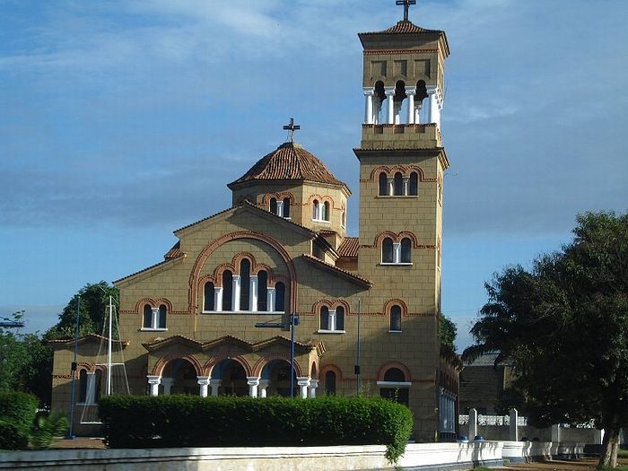 Греческая православная церковь во втором по величине городе Конго Лубумбаши