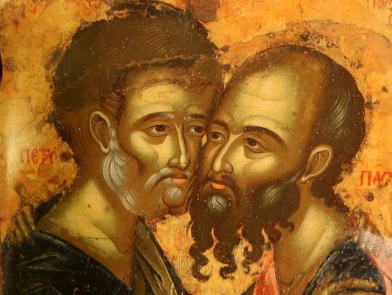 Святые первоверховные апостолы Петр и Павел