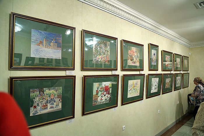 An exhibition of watercolors by Grand Duchess Olga Alexandrovna. Photo: orthodox-newspaper.ru