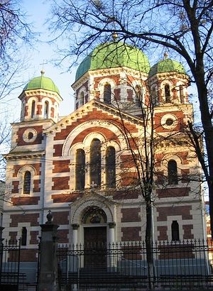 Единственный храм – церковь Георгия Победоносца – во Львове, не захваченный раскольниками