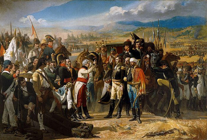 Байленская капитуляция 1808 г. Картина испанского художника Хосе-Касадо дель Алисаля (1864)