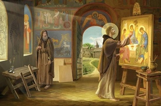 Andrei Rublev—the most famous Russian iconographer