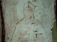 Unique ancient fresco of St. Nina discovered during church restoration in Georgia