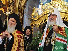 Ukrainian Church hopes Patriarchs Kirill and Bartholomew will discuss Ukraine