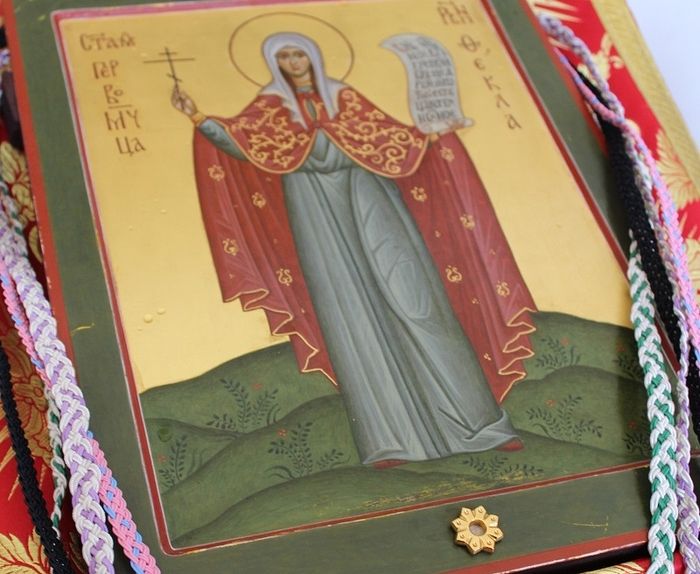 Icon of the Virgin Proto-Martyr Thecla.
