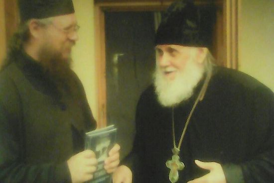 Archpriest Dionysiy Astakhov with Schema-Archimandrite Tikhon (Murtazov)