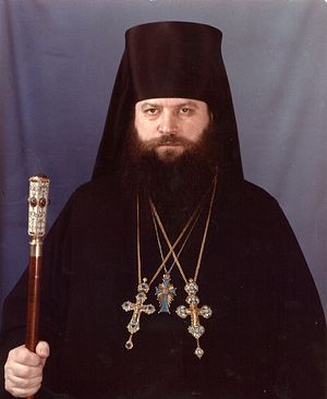 Архимандрит Тихон в бытность наместником Данилова монастыря в Москве