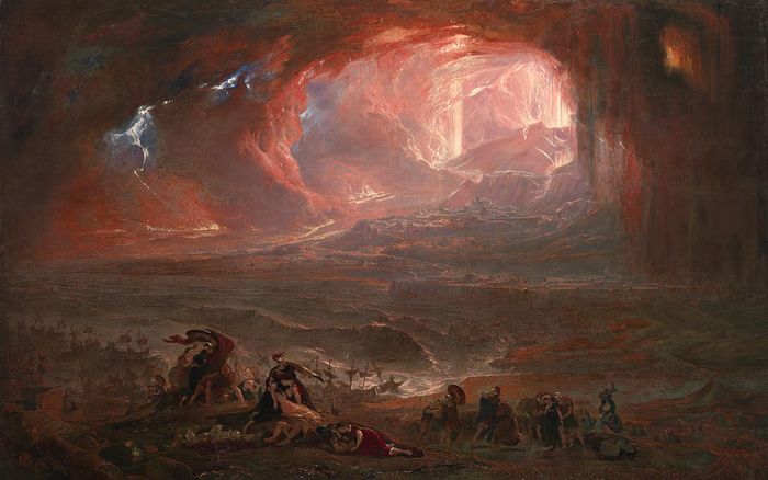The Destruction of Pompei and Herculaneum, by John Martin.