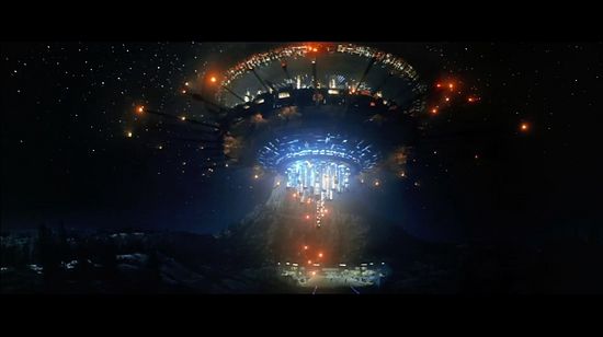 Still from the 1977 film, "Close Encounters of the Third Kind".