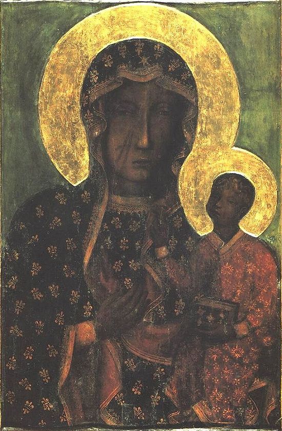 Częstochowa icon of the Mother of God.