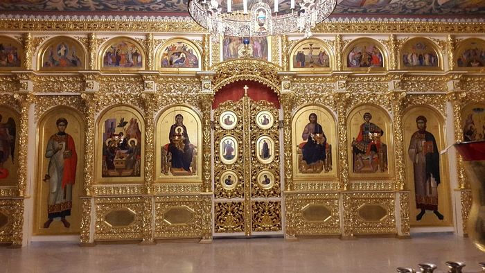Iconostasis of the Lower Church