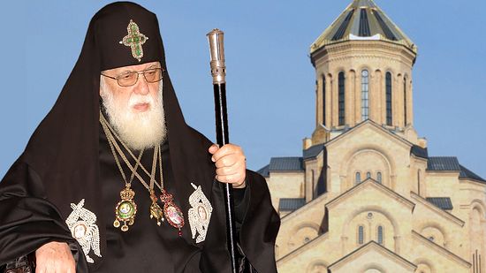Patriarch Ilya of Georgia.