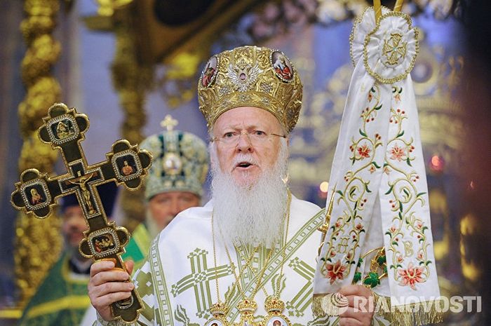Патриарх Варфоломей. Фото: РИА Новости / Сергей Пятаков