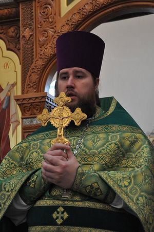 Священник Александр Катков. Фото: Денис Ермашевский