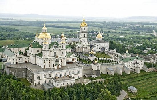 The Pochaev Lavra of the Dormition of the Mother of God, as it looks today.