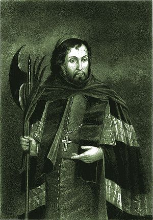 Joasaphat Kuntsevich, depicted as a saint by the Roman Catholics