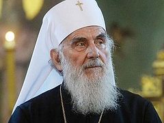 August 2018 Letter from Serbian Patriarch Irinej to Ecumenical Patriarch Bartholomew