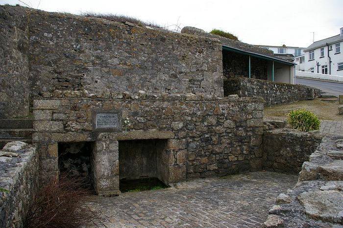 Venton Ia holy well in St. Ives, Cornwall (source - Christopher Hilton from Geograph.org.uk)