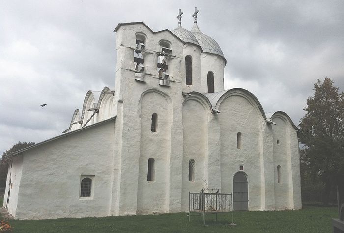Псков, Собор Иоанна Предтечи бывшего Иоанновского женского монастыря в Завеличье, 13 в. Фото: Дженнет Щедрина