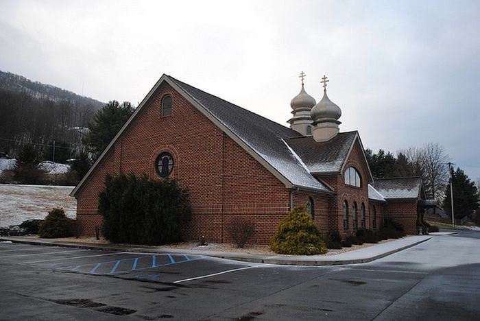 Dormition of the Mother of God Church in Bluefield, WV, where Fr. Mark formerly served. Photo: stmarysbluefield.org/
