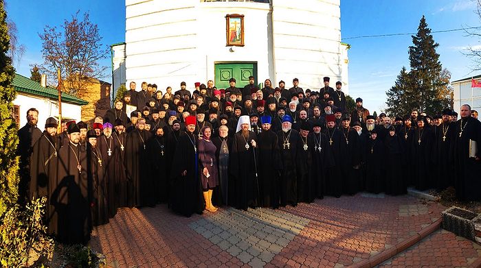 Clergy of Izium Diocese. Photo: izum.church.ua