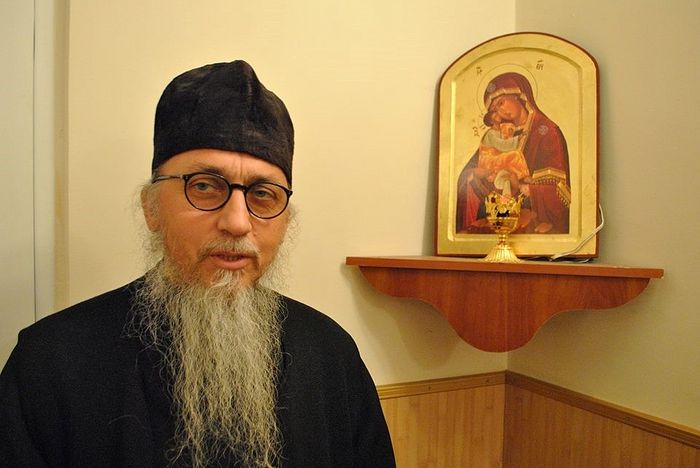 Hieromonk Gabriel—father confessor of the Pochaev pilgrims.