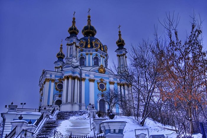 St. Andrew's Church, Kiev. Photo: news.church.ua