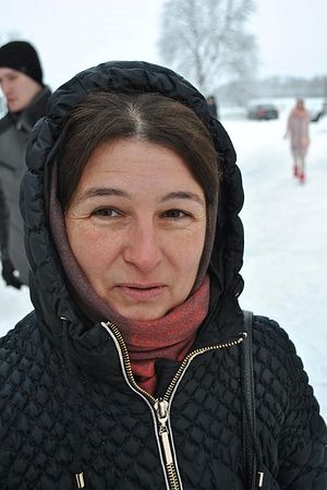 Liudmila, parishioner of the Kiev Caves Lavra.