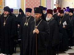 Ukrainian Dioceses reaffirming fidelity to canonical Church and Met. Onuphry