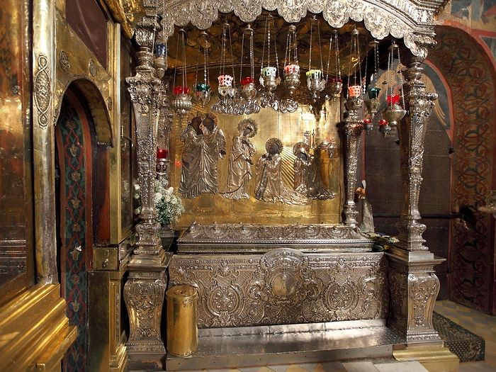 The relics of St. Sergius
