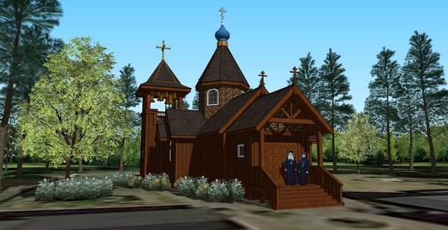 Rendering courtesy of The James Bryant Group This rendering of a monastery of a Russian Orthodox Church on Vashon Island in Washington’s Puget Sound resembles a Russian Orthodox skete, a smaller version of a monastery, that is planned off Highway 53 west of Rathdrum. The property owner is seeking a conditional-use permit through Kootenai County for the use.
