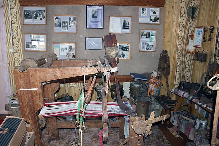 В музее крестьянского быта деревни Сейты