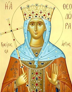 Преподобная Феодора, царица Эпира